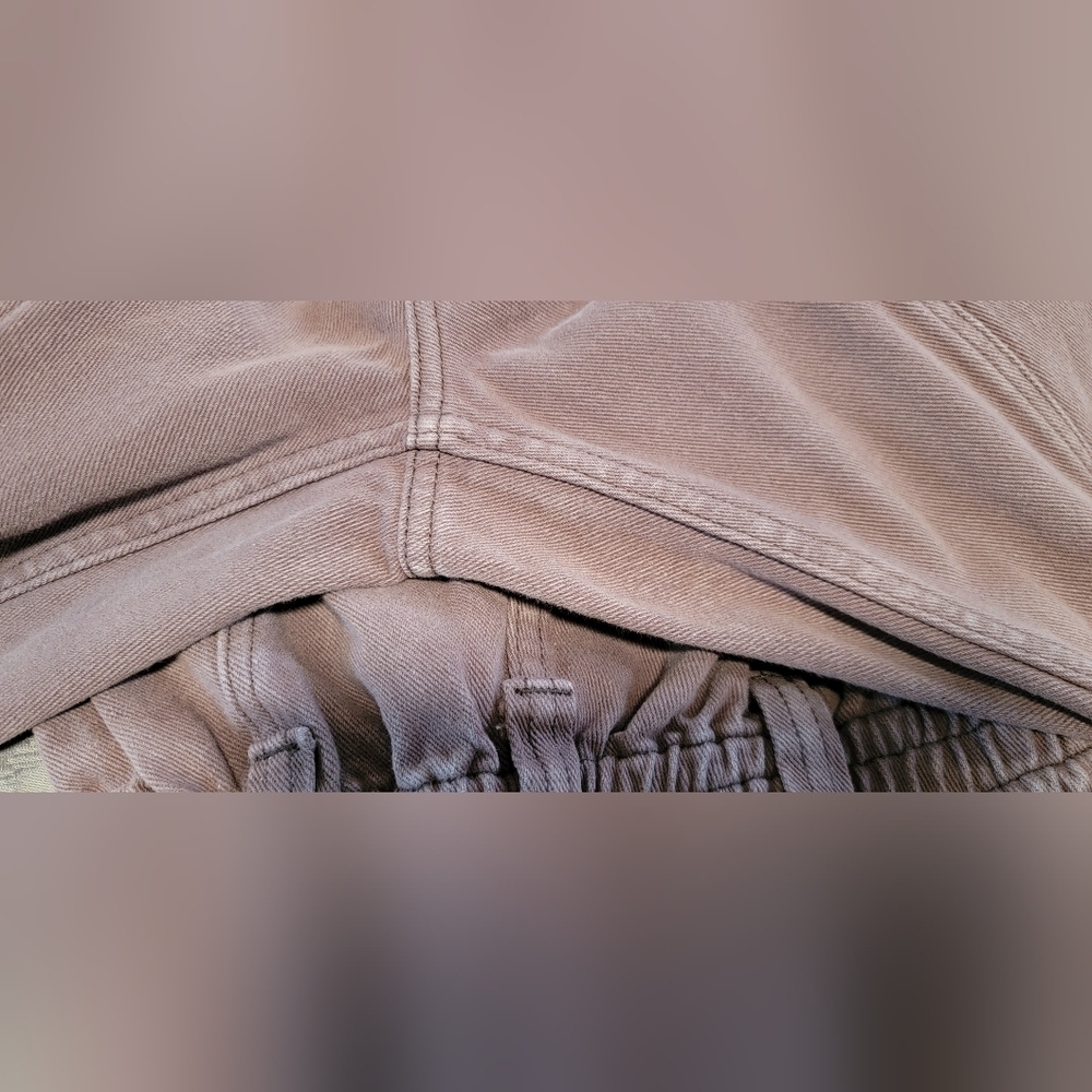 XS PacSun Brownie Utility Cargo Pants High Rise Baggy Wide Leg Relaxed Chunky - Picture 7 of 10